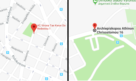 Βρείτε μας στο χάρτη